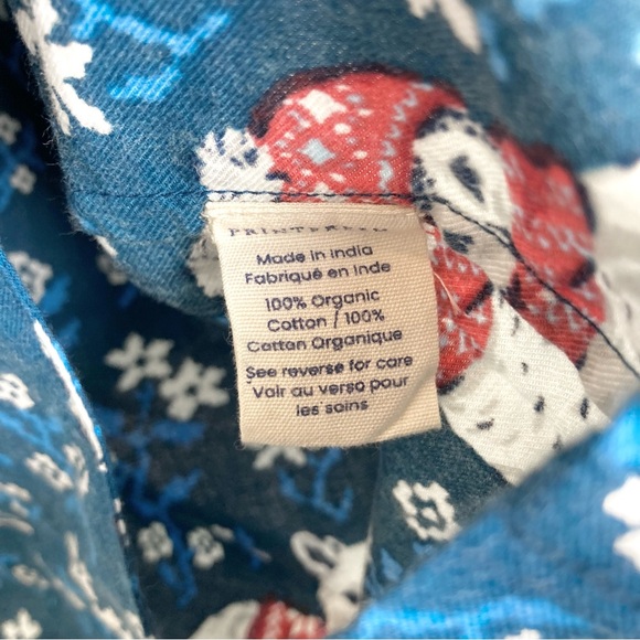 NWT Printfresh Bundled Up Winter Holiday Christmas Cotton Pajama Set Mens Large - Picture 7 of 13